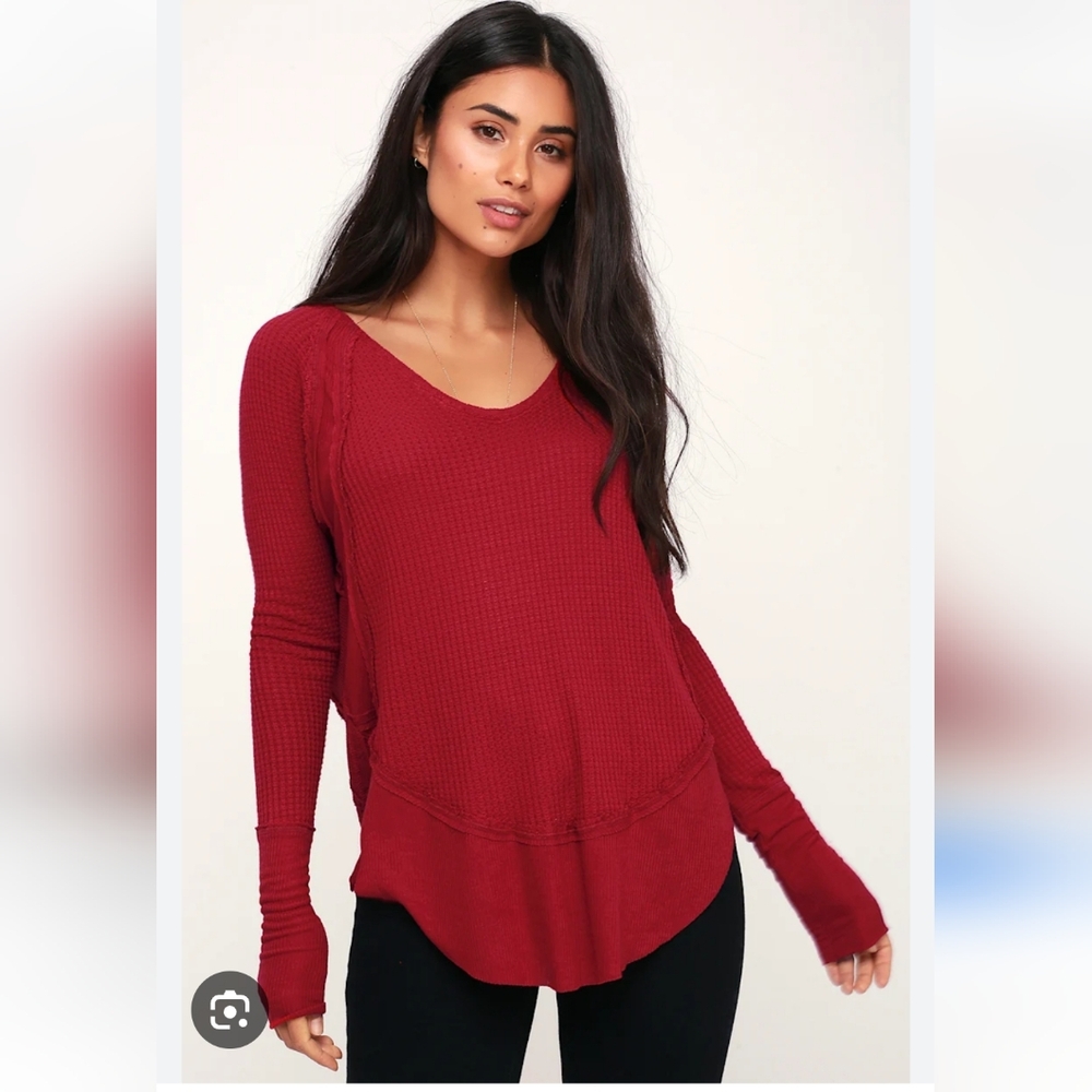 We The Free Catalina Thermal Top Sz Sm